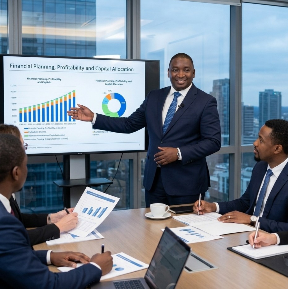 Financial literacy training session